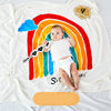 Newborn Baby Blankets Comfortable Swaddle Cotton Wrap Soft Cozy Baby Blanket.