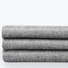 Shower Curtains Thick Grey Imitation Linen Fabric Waterproof Bath Curtains For Bathroom Bathtub Large Wide Modern Bathing Cover