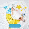 Newborn Baby Blankets Comfortable Swaddle Cotton Wrap Soft Cozy Baby Blanket.