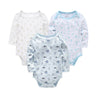 Newborn Boy's & Girl's Baby 3 Pcs Set of Soft Cotton Clothes.