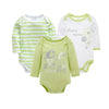 Newborn Boy's & Girl's Baby 3 Pcs Set of Soft Cotton Clothes.