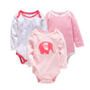 Newborn Boy's & Girl's Baby 3 Pcs Set of Soft Cotton Clothes.