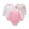 Newborn Boy's & Girl's Baby 3 Pcs Set of Soft Cotton Clothes.