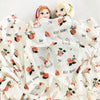 Newborn Swaddle Gauze Blanket Double Layer For Baby Infant.