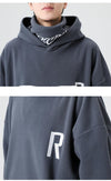Men's Hoodie Rocker Fleece Pullover Classic Sweater Turtleneck Jackets.